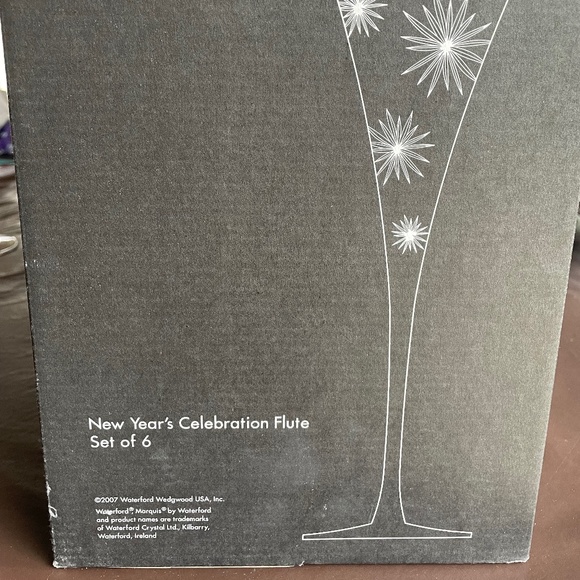 Marquis by Waterford New Celebration Flute Set of 6 - Picture 4 of 9